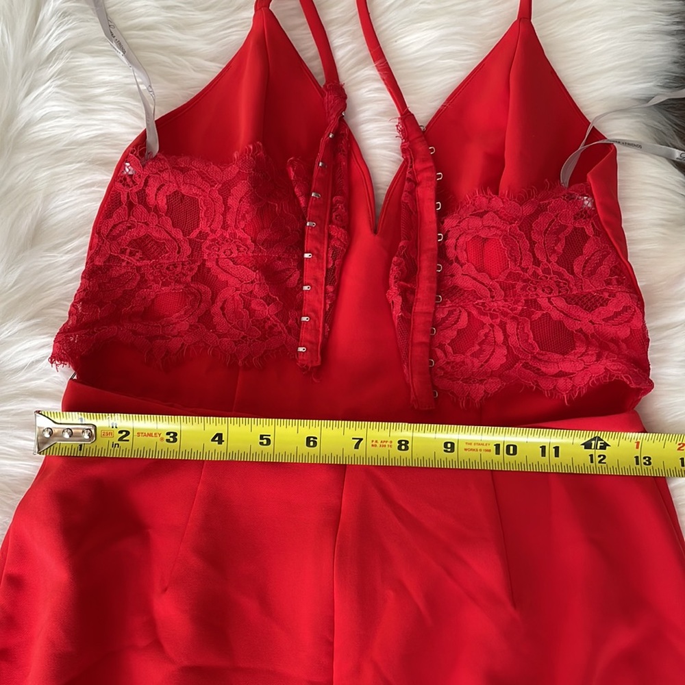 Lovers & Friends Helena lace back gown EUC size 2 - Picture 10 of 12